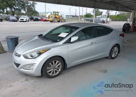 2015 Hyundai Elantra Se из США, поврежденный, VIN 5NPDH4AE5FH583916